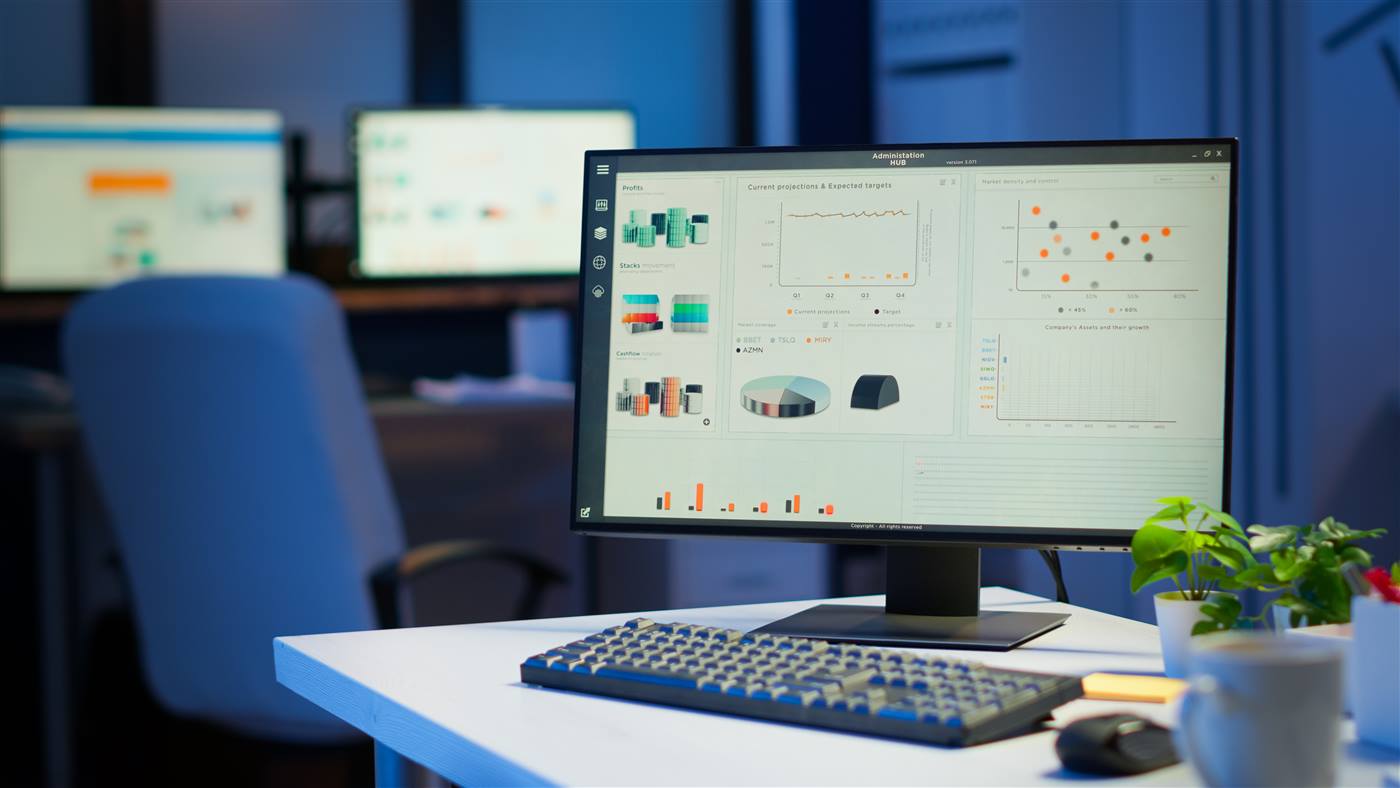Management reporting dashboard